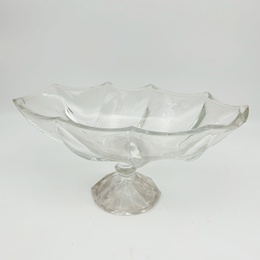 Fruteira de Cristal Oval