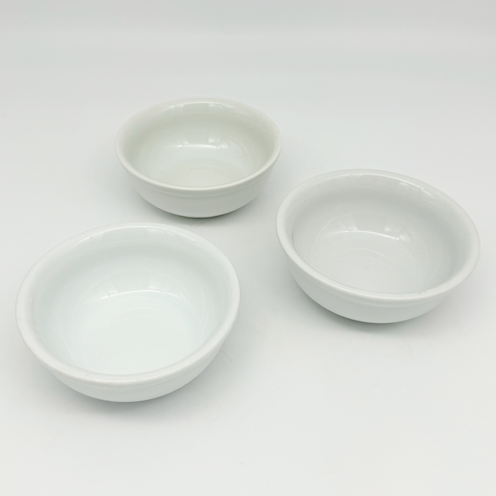 Pote de Louça Branco Liso