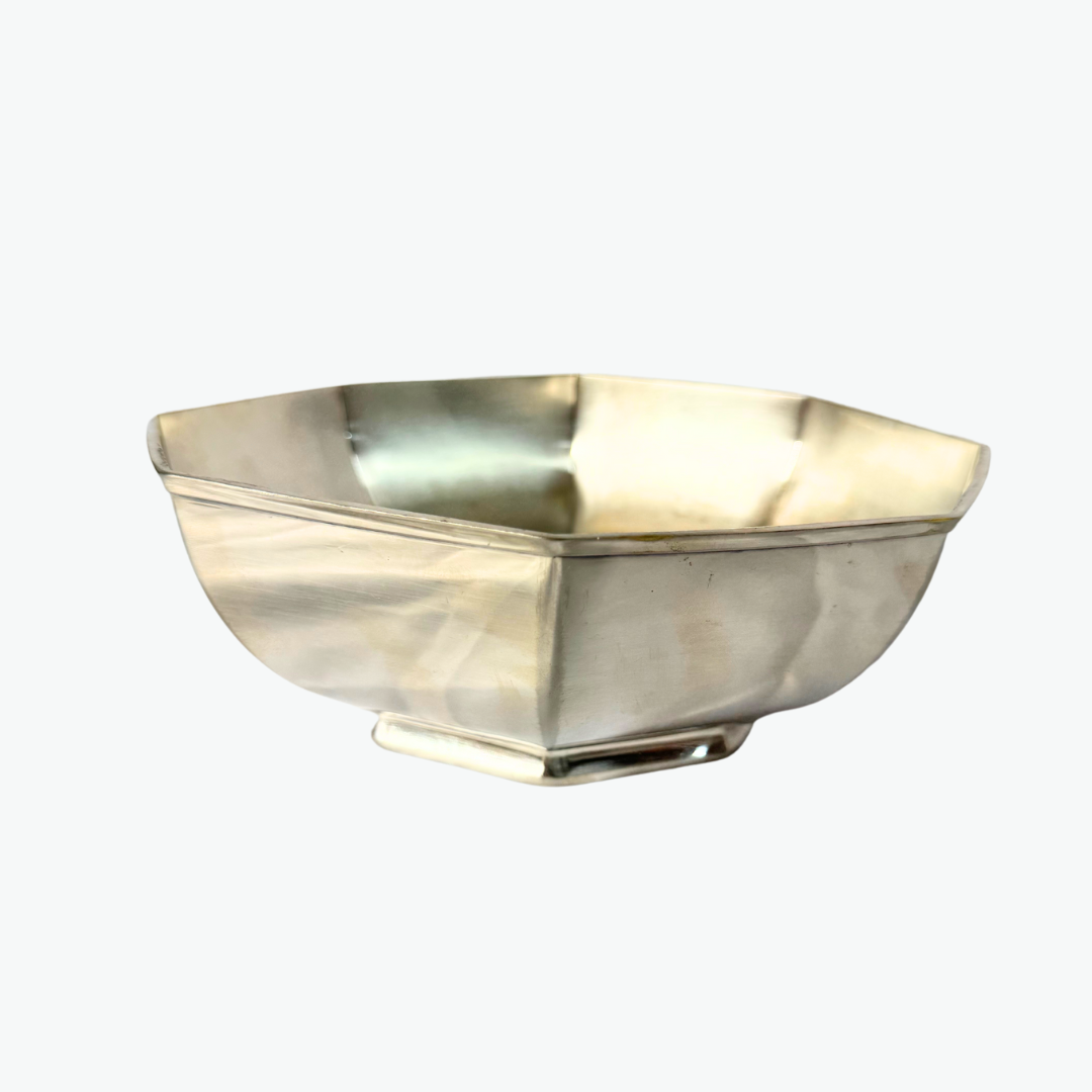 Bowl de Prata Octogonal