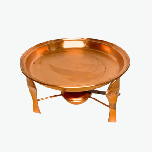 Rechaud de Cobre Banho Maria 32cm com queimador