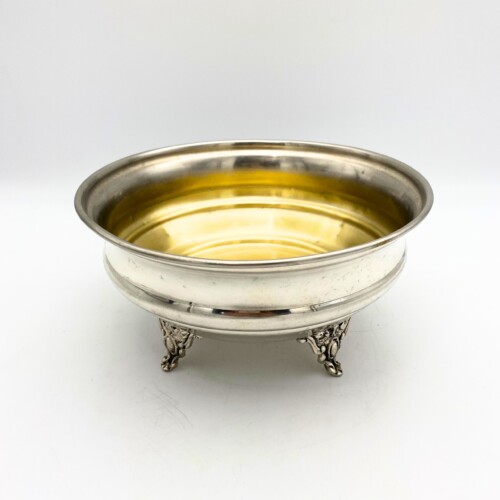 Bowl de Prata Liso com Pé