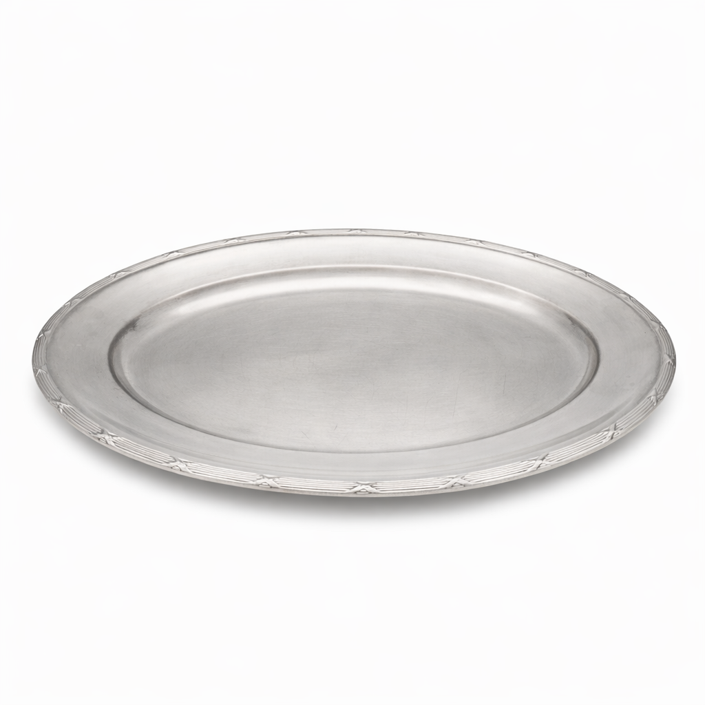 Travessa de Prata Oval Rasa - Imagem 3
