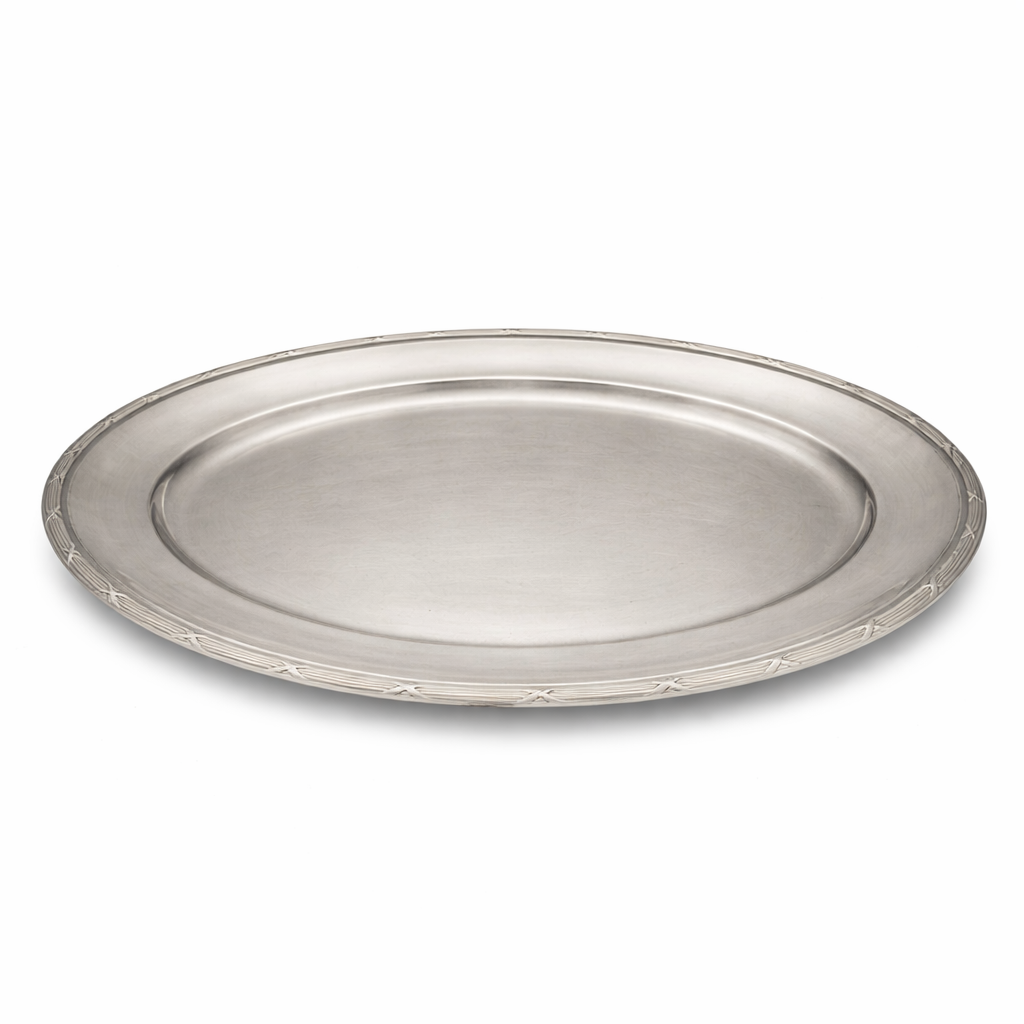 Travessa de Prata Oval Rasa - Imagem 4